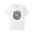 Love Grows Here T‑Shirt — Floral Garden Heart & Watering Can Tee