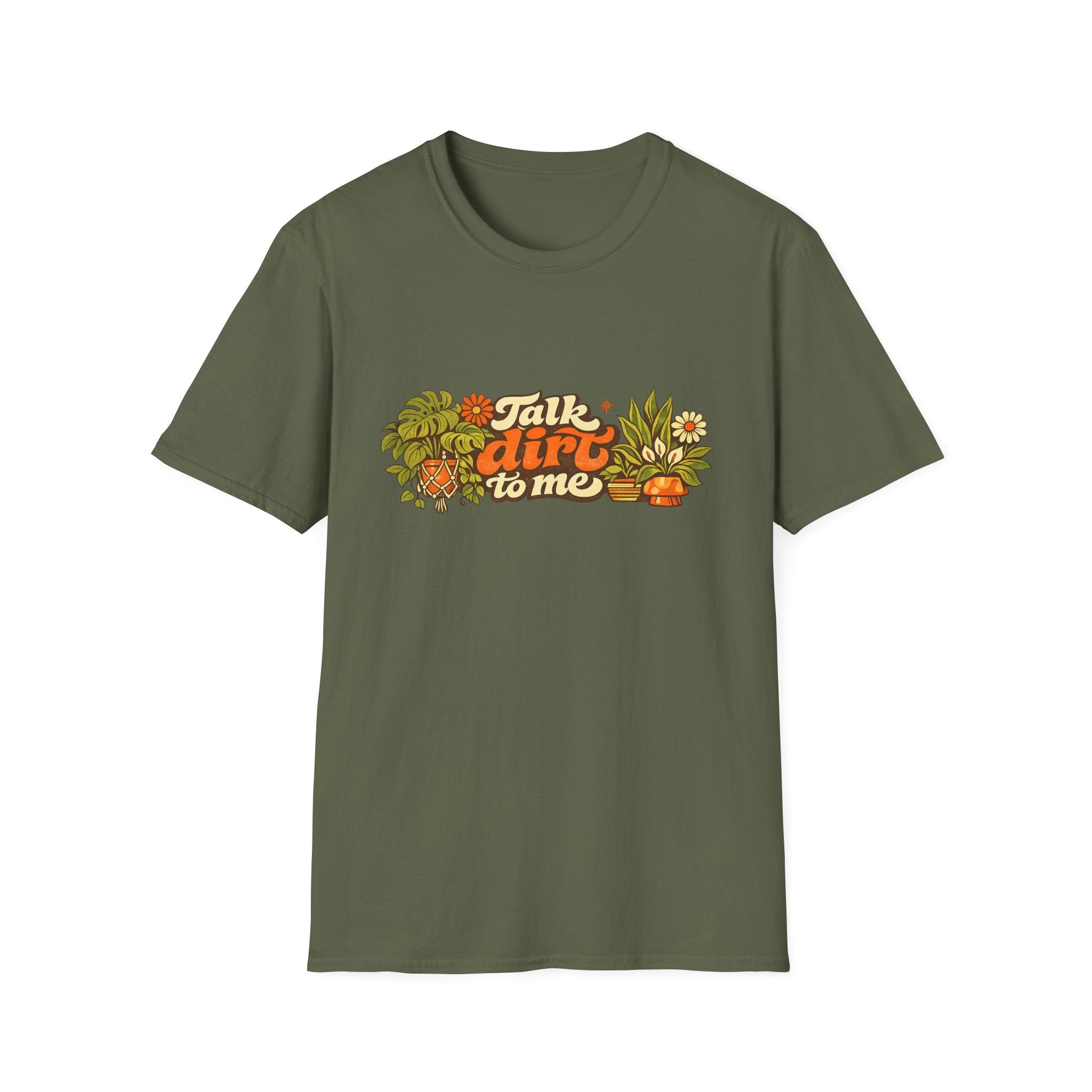 Talk Dirt To Me T-Shirt — Garden Pun Graphic Tee